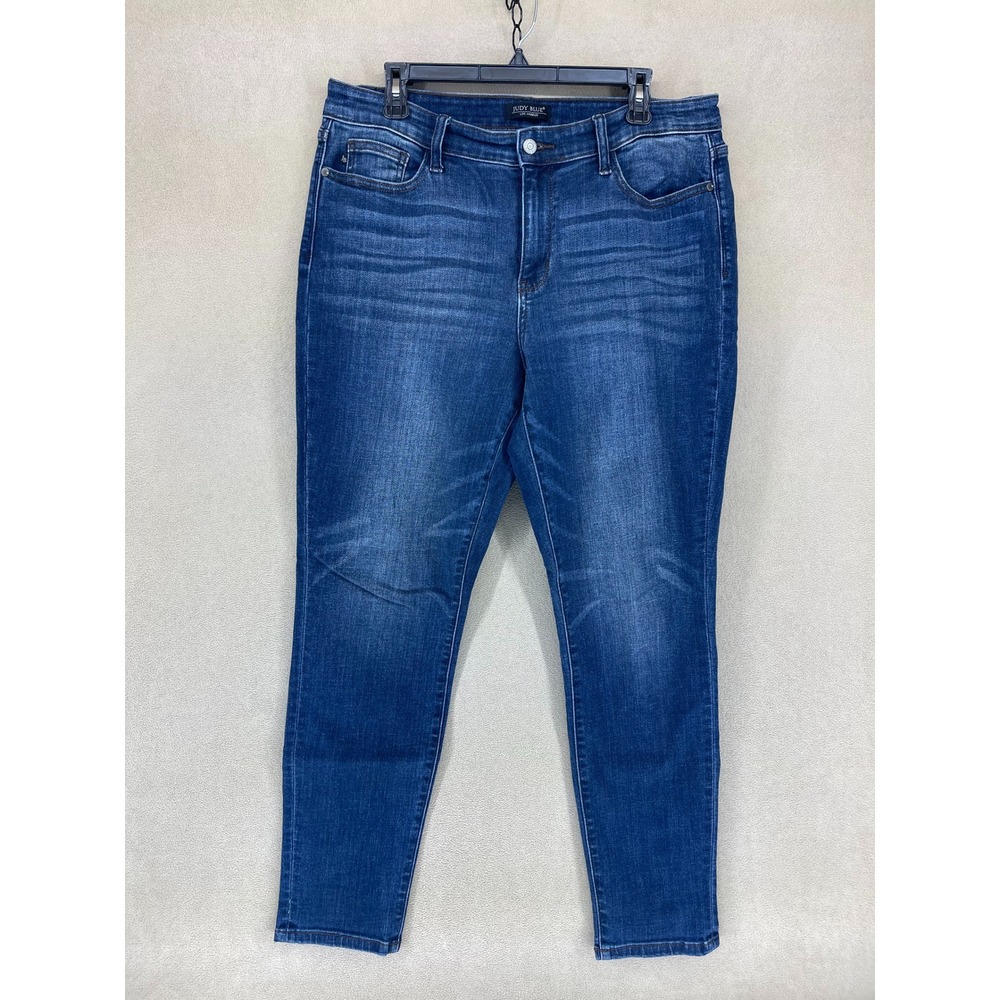 Judy Blue Los Angeles Womens Size 13/31 Dark Wash Slim Fit Denim Jeans